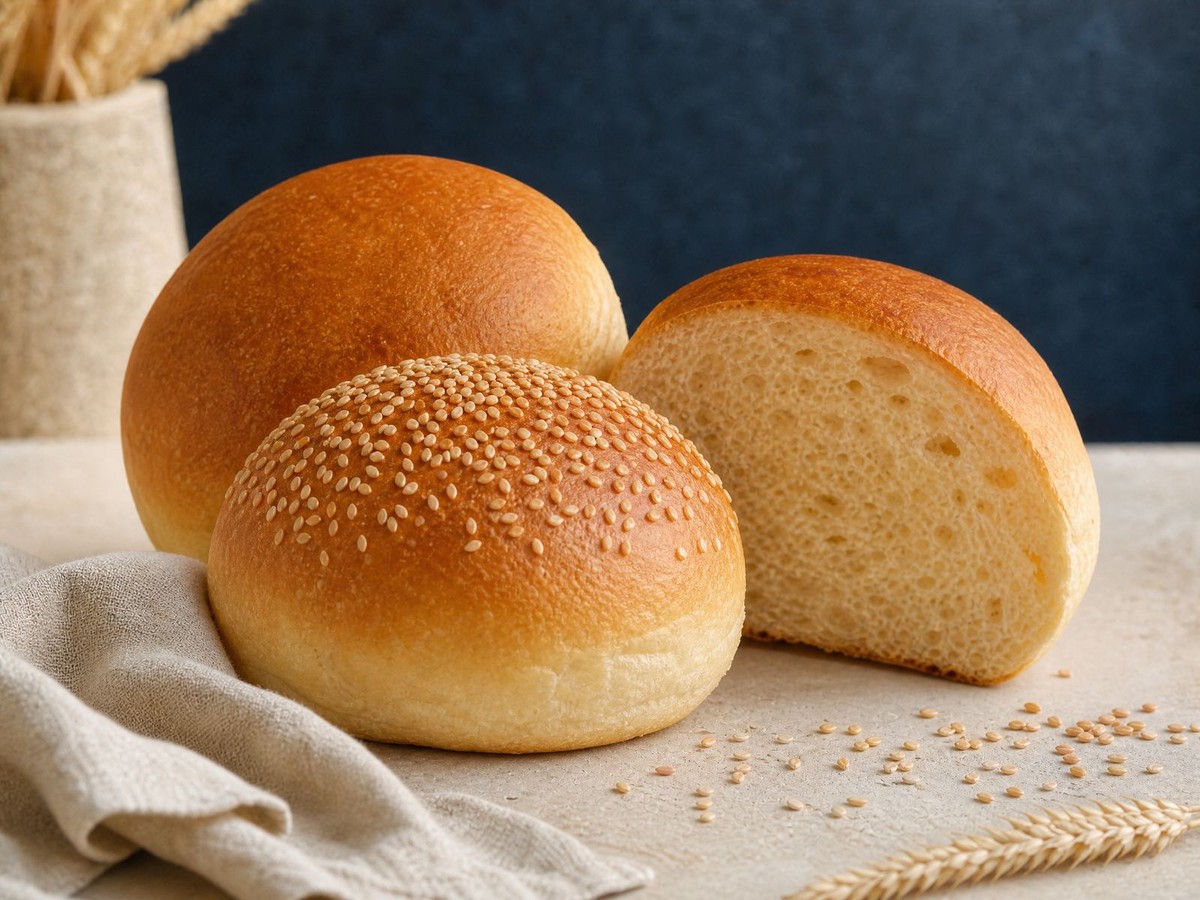 Hamburger Ekmeği Çeşitleri – Klasik Susamsız